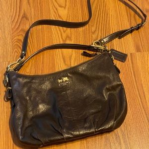 Coach Madison Leather Hobo with Crossbody Strap
